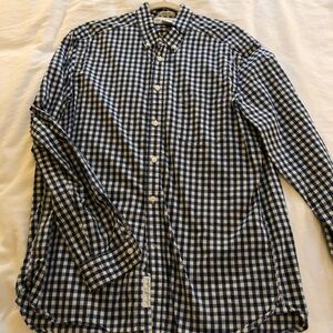 H&M L.O.G.G. Gingham Button Down